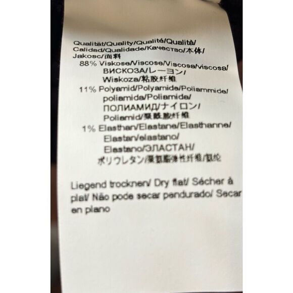 Betsy & Adam One Shoulder Shutter Skirt Gown in Black NWOT Size 2 Petite - Picture 6 of 6